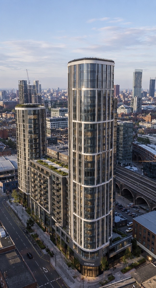 Contour — the towers and rooftop garden
